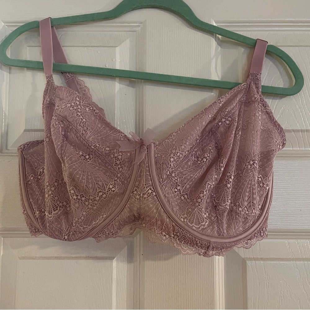 Adore Me Underwire Full Bra size 36H Pink
